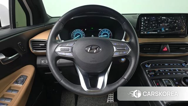 Hyundai The New Santa Fe 2023 Белый из Кореи, фото 2