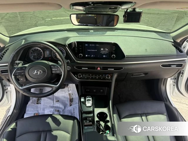 Hyundai Sonata (DN8) 2021 Белый из Кореи, фото 2