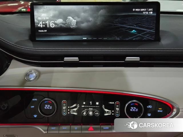 Genesis GV70 2021 Синий из Кореи, фото 2
