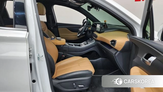 Hyundai The New Santa Fe 2023 Белый из Кореи, фото 2