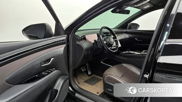 Hyundai Tucson Hybrid (NX4) 2020 Черный из Кореи, фото 2