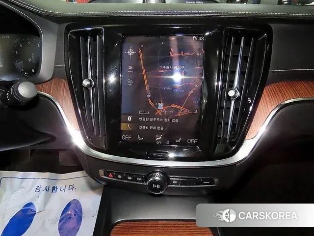 Volvo S60 3rd generation 2020 Черный из Кореи, фото 2