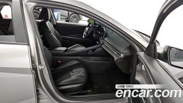 Hyundai Avante Hybrid (CN7) 2020 Серебристо-серый из Кореи, фото 2