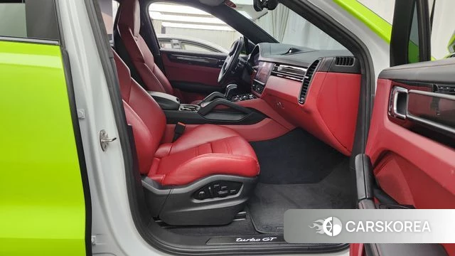 Porsche Cayenne (PO536) 2022 Светло-зеленый из Кореи, фото 2