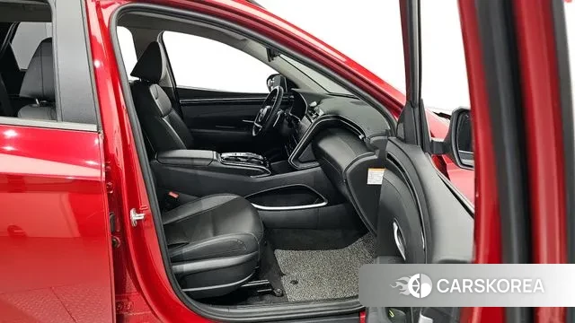 Hyundai Tucson Hybrid (NX4) 2021 Красный из Кореи, фото 2