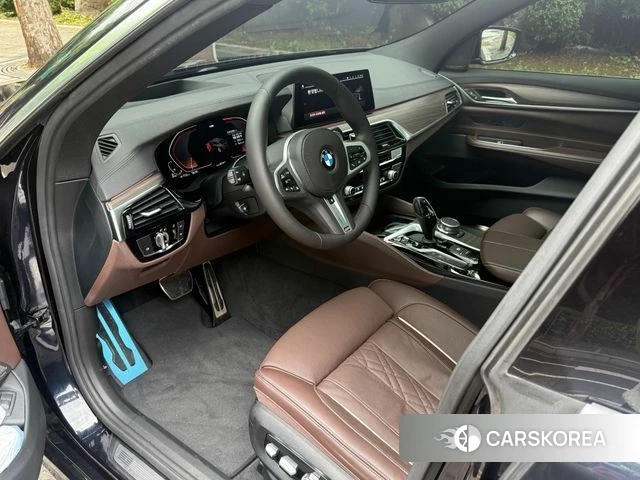 BMW 6 Series GT (G32) 2020 Черный из Кореи, фото 2
