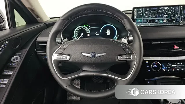 Genesis G80 (RG3) 2023 Черный из Кореи, фото 2