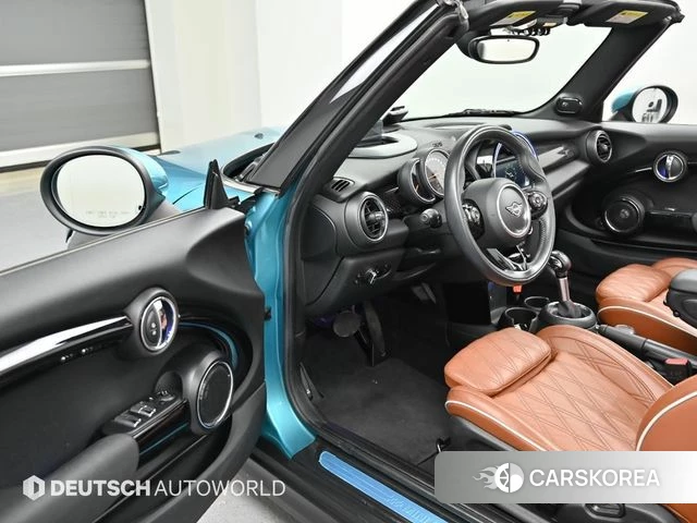 Mini Cooper S Convertible 2019 Синий нефрит из Кореи, фото 2