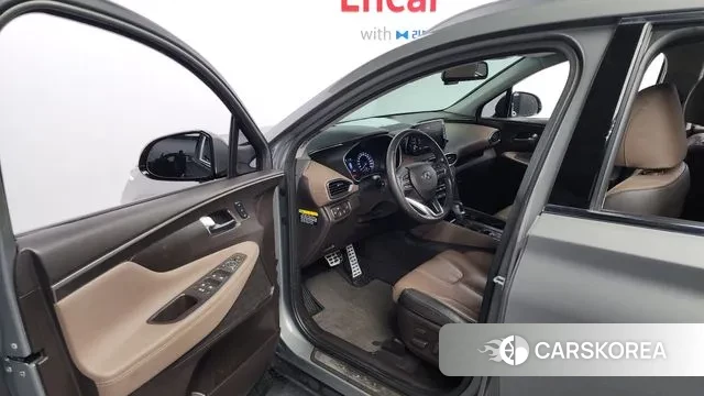 Hyundai Santa Fe TM 2019 Серебристо-серый из Кореи, фото 2