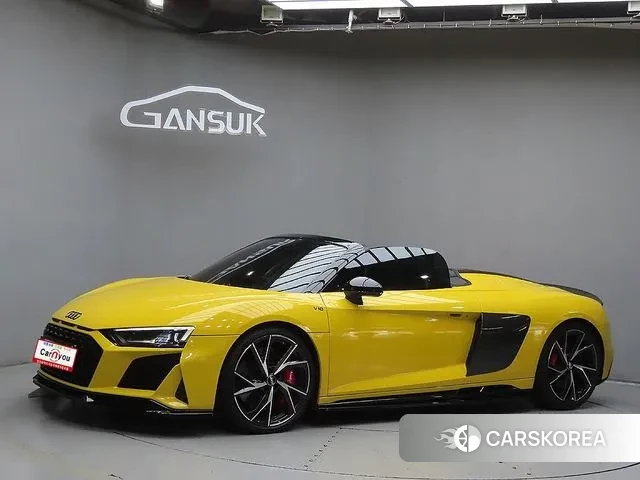 Audi R8 (4S) 2020 Желтый из Кореи, фото 2