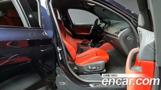 BMW X4M (G02) 2022 Черный из Кореи, фото 2