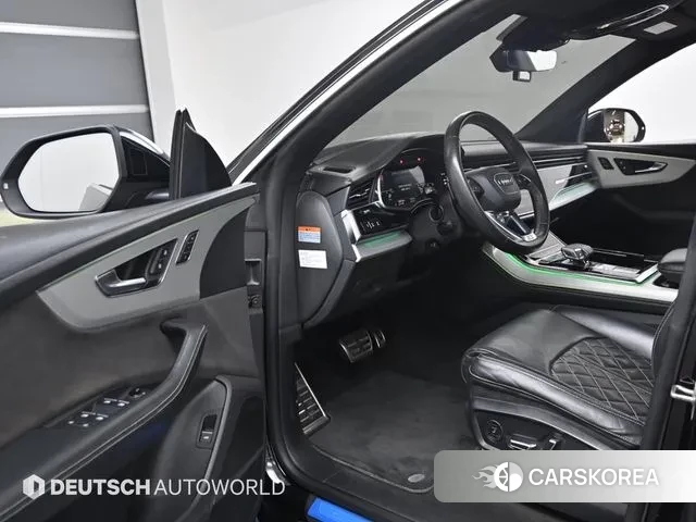 Audi Q8 (4M) 2021 Черный из Кореи, фото 2