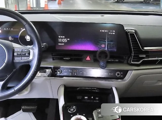 Kia Sportage 5th Generation 2021 Серебристо-серый из Кореи, фото 2