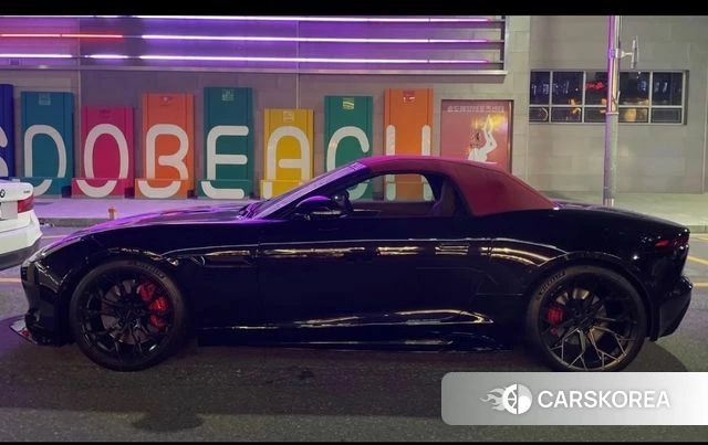 Jaguar F-TYPE 2019 Черный из Кореи, фото 2