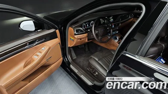 Genesis G90 2021 Черный из Кореи, фото 2