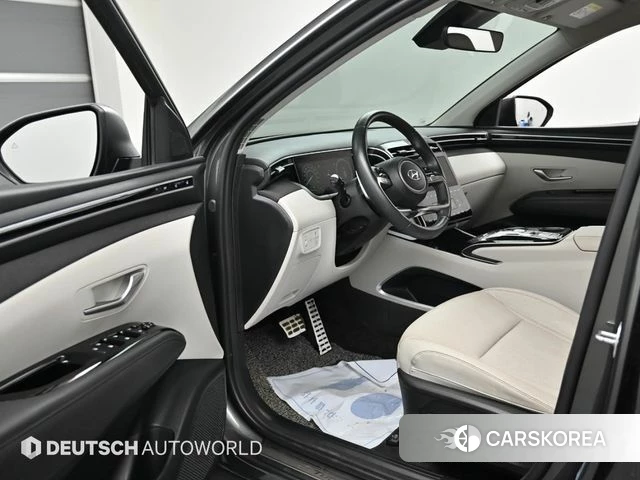 Hyundai Tucson Hybrid (NX4) 2021 Серый из Кореи, фото 2