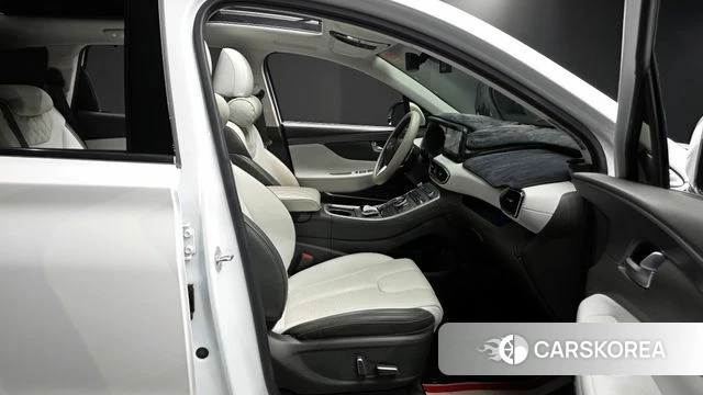 Hyundai The New Santa Fe 2021 Белый из Кореи, фото 2