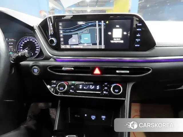 Hyundai Sonata Hybrid (DN8) 2021 Темно-зеленый из Кореи, фото 2