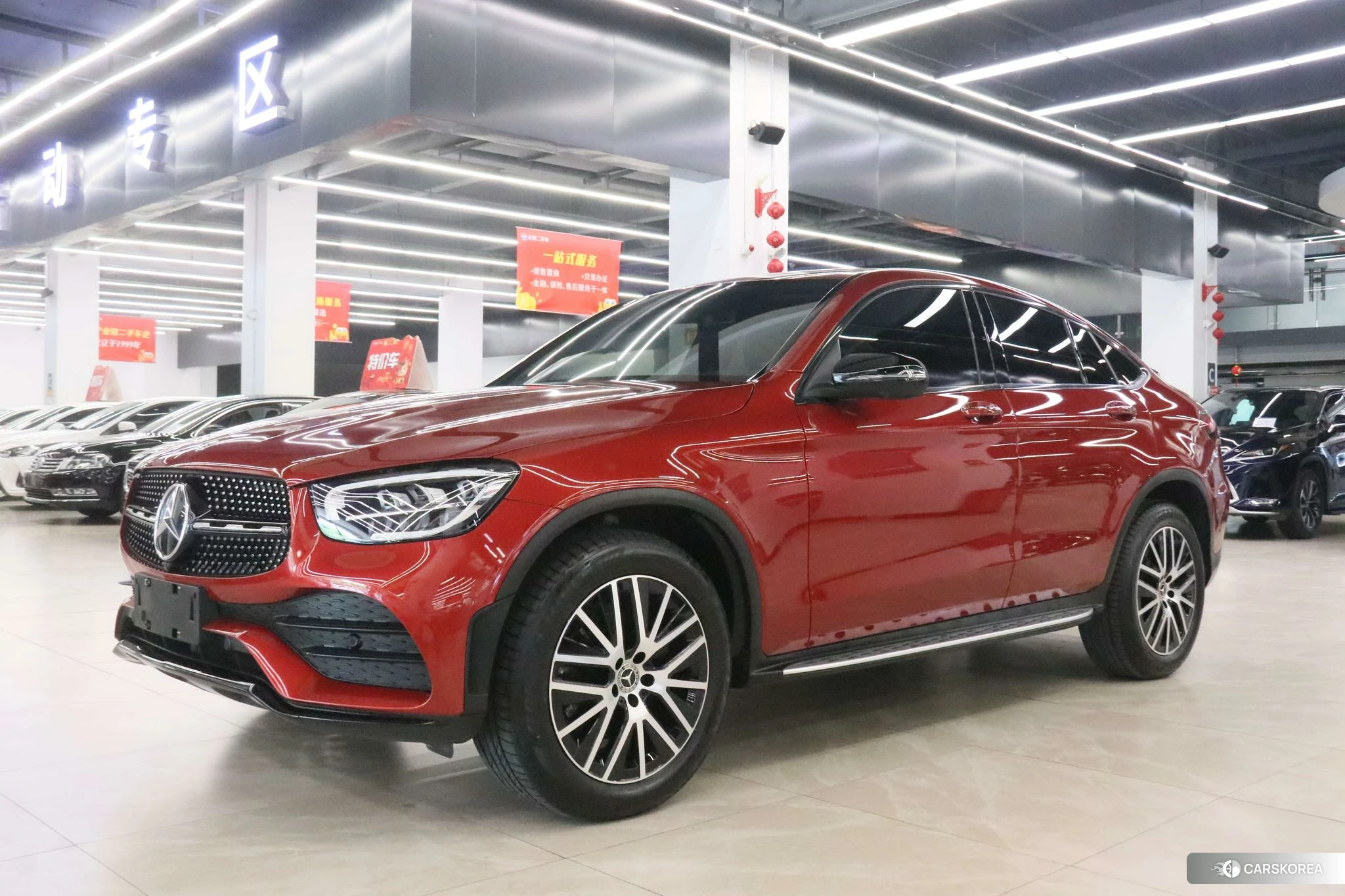 Mercedes-Benz GLC Coupe 2021 Красный из Китая, фото 2