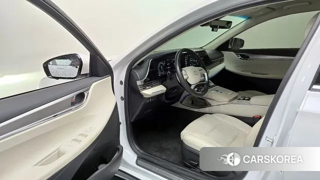 Hyundai The New Grandeur IG Hybrid 2021 Белый из Кореи, фото 2