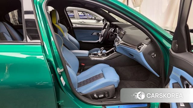 BMW M3 (G80) 2022 Зеленый из Кореи, фото 2