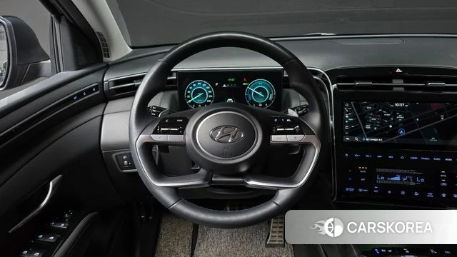 Hyundai Tucson Hybrid (NX4) 2021 Черный из Кореи, фото 2
