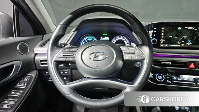 Hyundai Sonata Hybrid (DN8) 2021 Черный из Кореи, фото 2