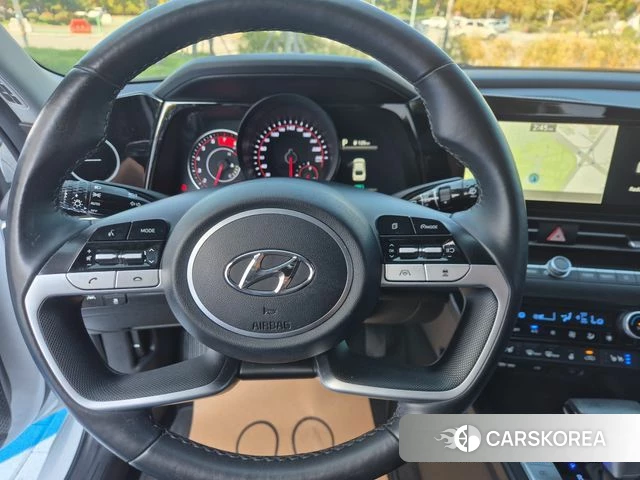 Hyundai Avante (CN7) 2022 Белый из Кореи, фото 2