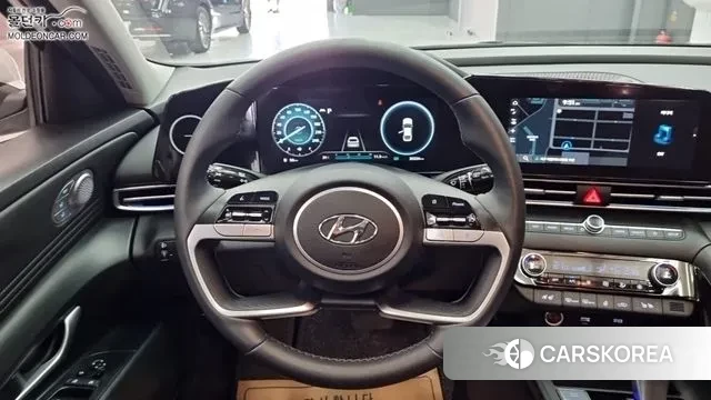 Hyundai Avante (CN7) 2021 Белый из Кореи, фото 2