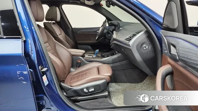 BMW iX3 2022 Синий из Кореи, фото 2
