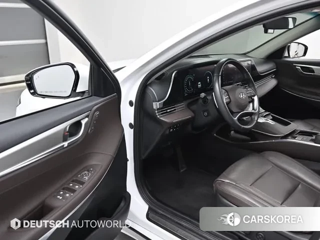 Hyundai The New Grandeur IG Hybrid 2022 Белый из Кореи, фото 2