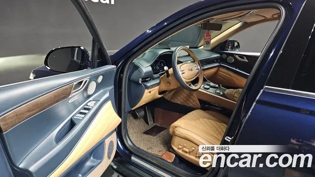 Genesis GV80 2023 Синий из Кореи, фото 2