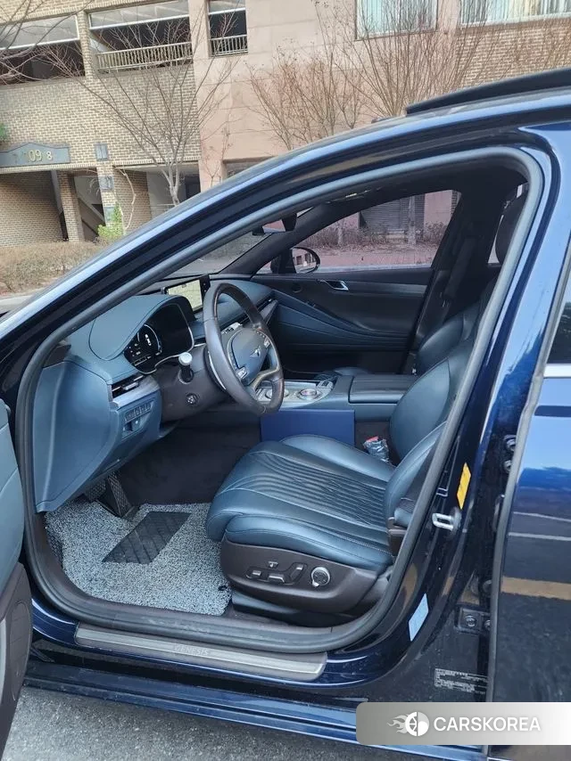 Genesis G80 (RG3) 2020 Синий из Кореи, фото 2