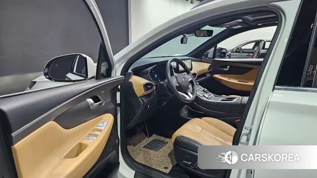 Hyundai The New Santa Fe 2022 Белый из Кореи, фото 2