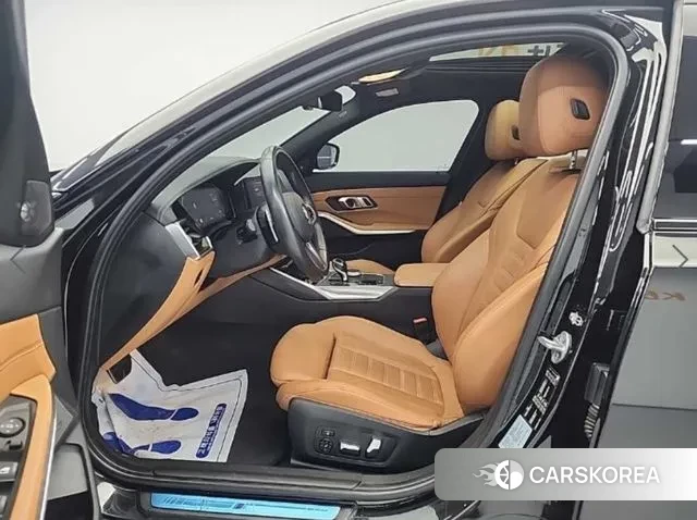 BMW 3 Series (G20) 2019 Черный из Кореи, фото 2