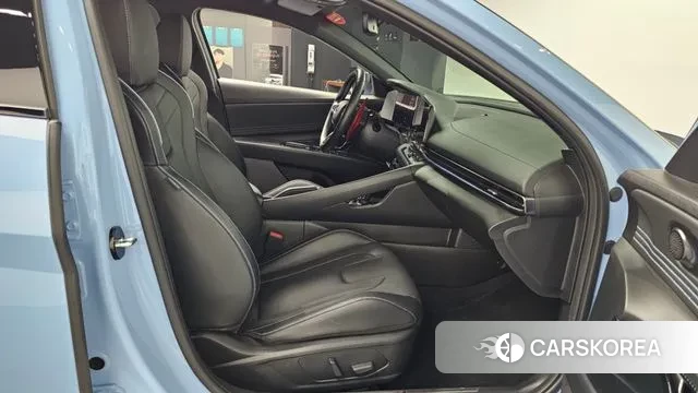 Hyundai Avante (CN7) 2022 Небесно-голубой из Кореи, фото 2