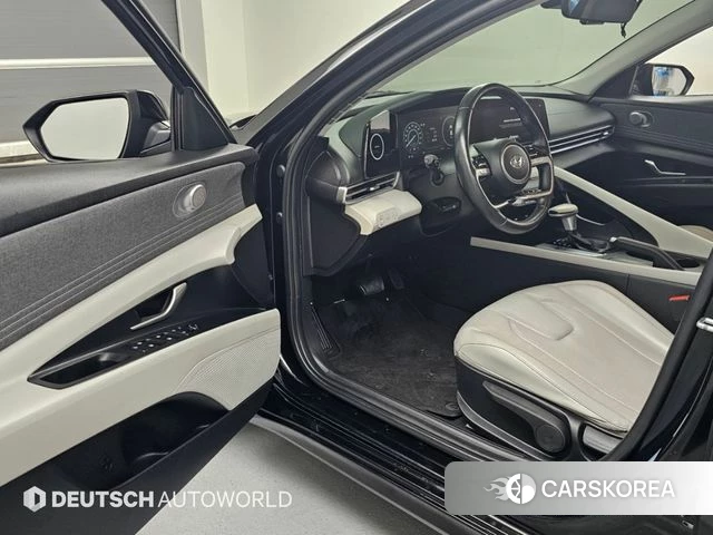 Hyundai Avante (CN7) 2021 Черный из Кореи, фото 2