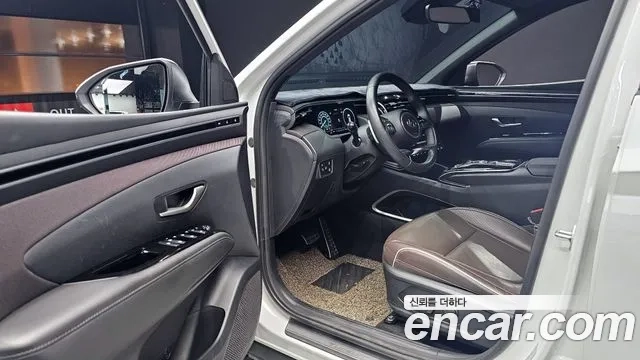 Hyundai Tucson Hybrid (NX4) 2021 Белый из Кореи, фото 2