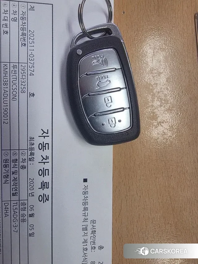 Hyundai All New Tucson 2020 Белый из Кореи, фото 2