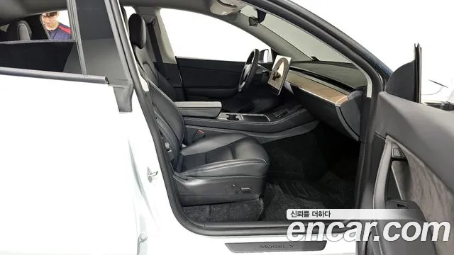 Tesla Model Y 2022 Белый из Кореи, фото 2