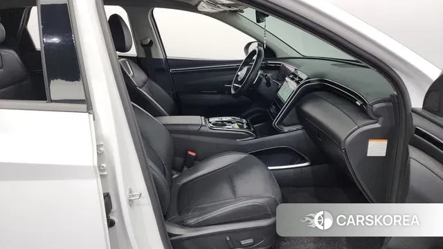 Hyundai Tucson Hybrid (NX4) 2021 Белый из Кореи, фото 2