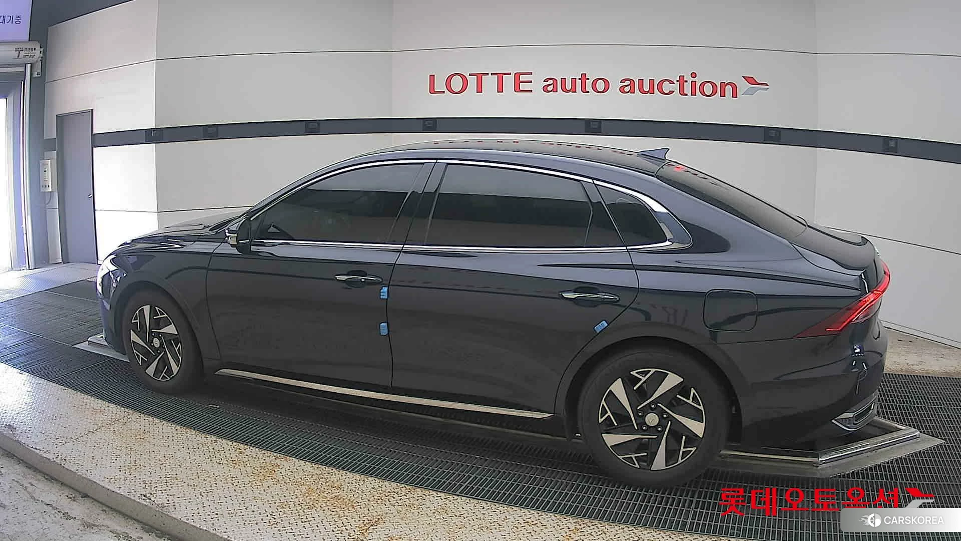Hyundai Grandeur Hybrid 2020 Oxford Blue из Кореи, фото 2