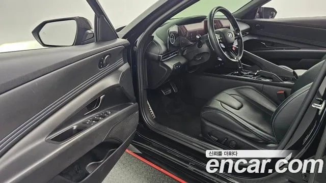 Hyundai Avante (CN7) 2022 Черный из Кореи, фото 2