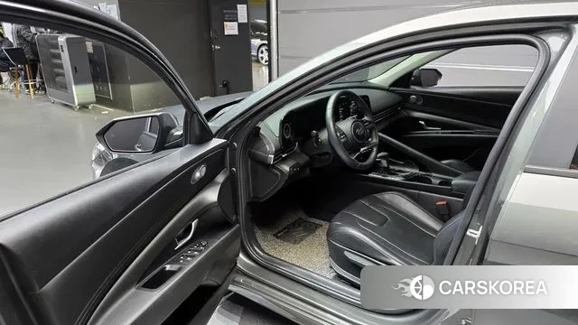 Hyundai Avante (CN7) 2022 Темно-зеленый из Кореи, фото 2