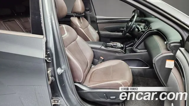 Hyundai Tucson Hybrid (NX4) 2021 Серый из Кореи, фото 2