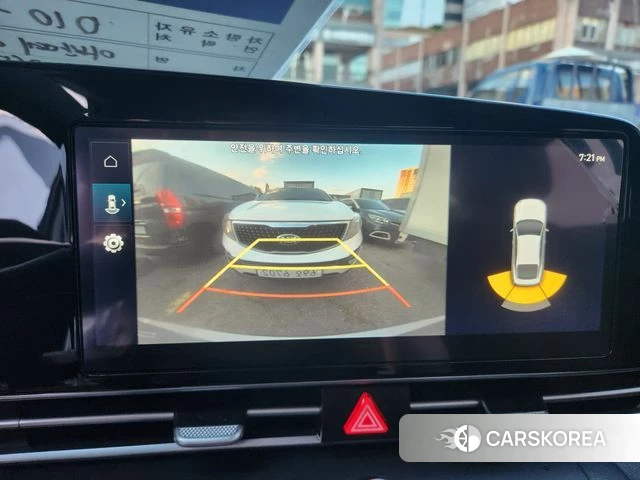 Hyundai Avante Hybrid (CN7) 2022 Серебристо-серый из Кореи, фото 2