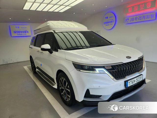 Kia Carnival 4th generation 2021 Белый из Кореи, фото 2