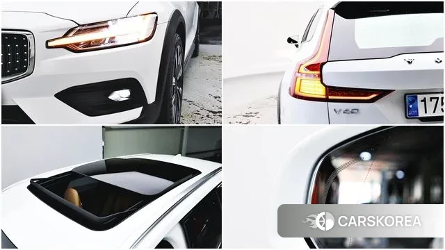 Volvo V60 Cross-Country 2nd Generation 2023 Белый из Кореи, фото 2