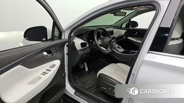 Hyundai The New Santa Fe 2021 Белый из Кореи, фото 2