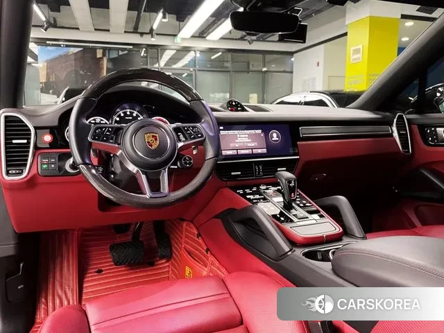 Porsche Cayenne (PO536) 2022 Черный из Кореи, фото 2